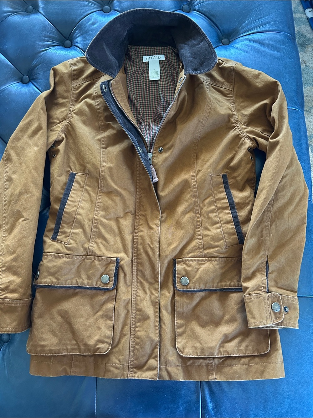 Orvis Women's Heritage 1856 Field Coat-like new condition size S